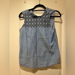 Blue tank top -Jcrew